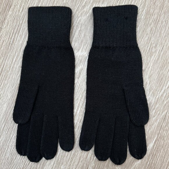 Ann Taylor Sparkling Embellished Soft Knit Gloves - Picture 4 of 7